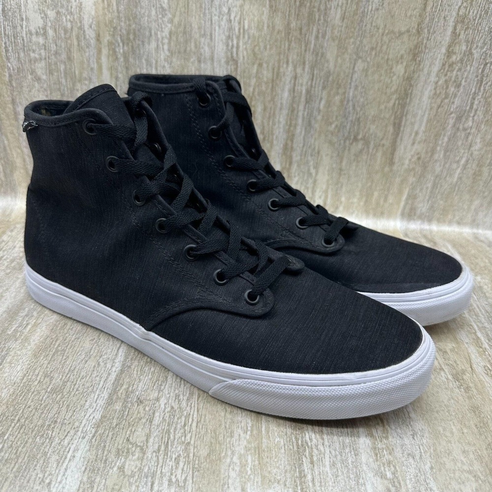 Vans Camden Sneakers Womens Size 11 Hi Top Skate Zip Up Sneakers Shoes‎ Grey